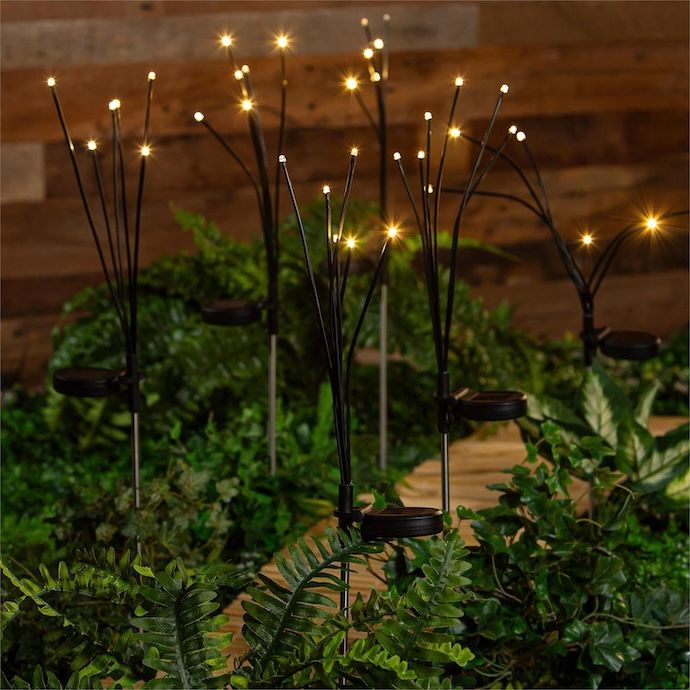 Plant Pick/ Garden Stake Firefly Solar 28H