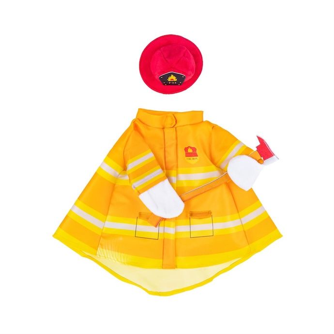 Giddy the Goose/ Glammy Flamingo Firefighter - Outfit Only