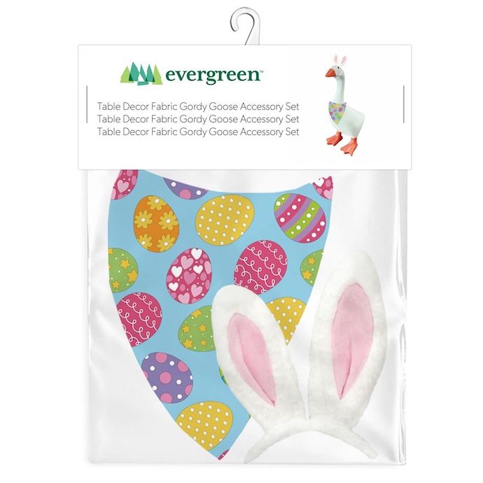 Gordy the Desktop/ Table Goose Spring Easter Bunny - Outfit Only
