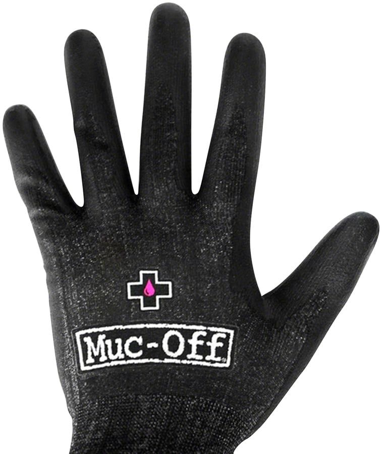 Muc-Off Mechanics Gloves - Black, Full Finger, Medium