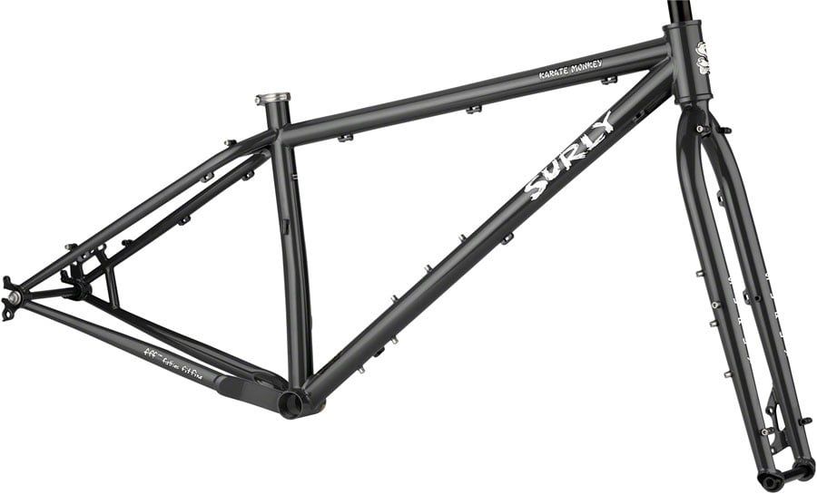 Surly Karate Monkey Frameset Small Hi-Viz Black