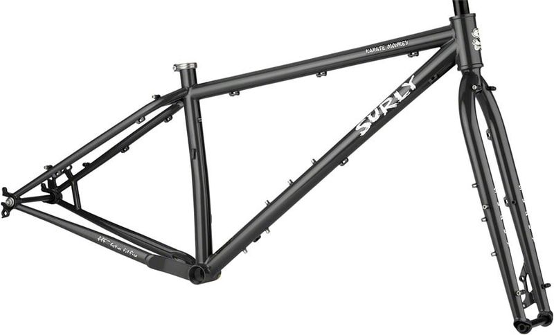 Surly Karate Monkey Frameset Small Hi-Viz Black