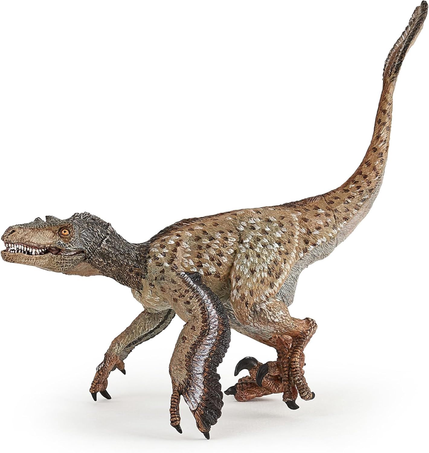 Velociraptor Feathered Speckled (Papo)