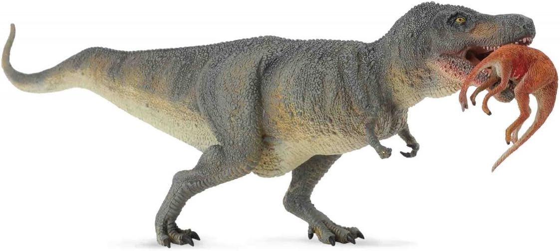 Tyrannosaurus Rex with Prey - Struthiomimus (Collecta)