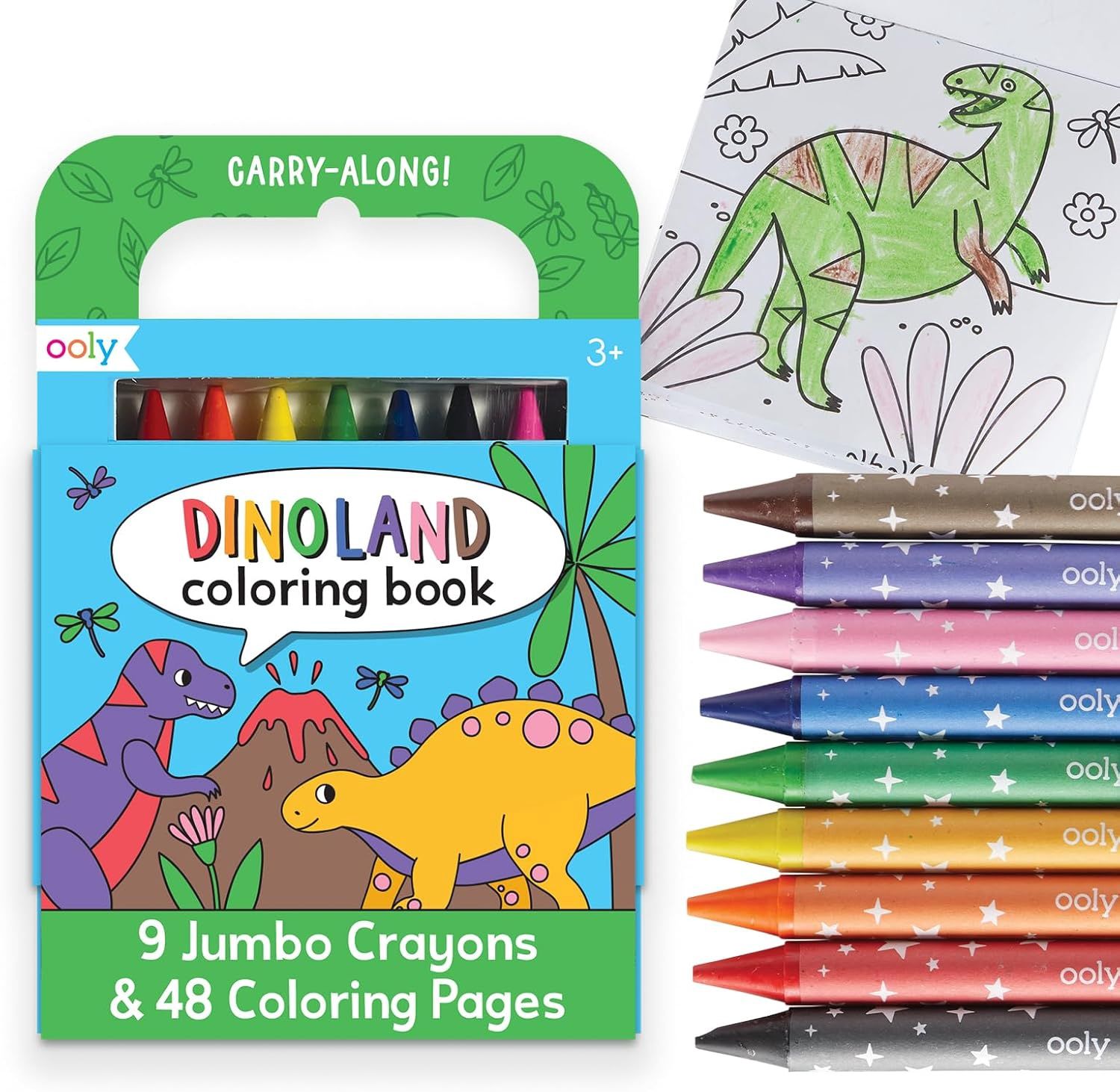 Dinoland Carry Along Coloring Book