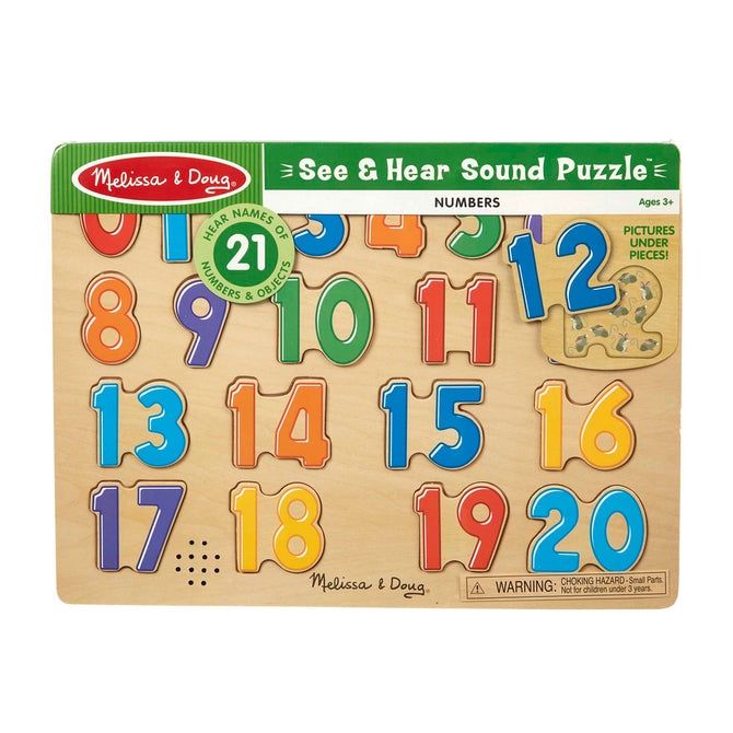 See &amp; Hear Sound Puzzle - Numbers