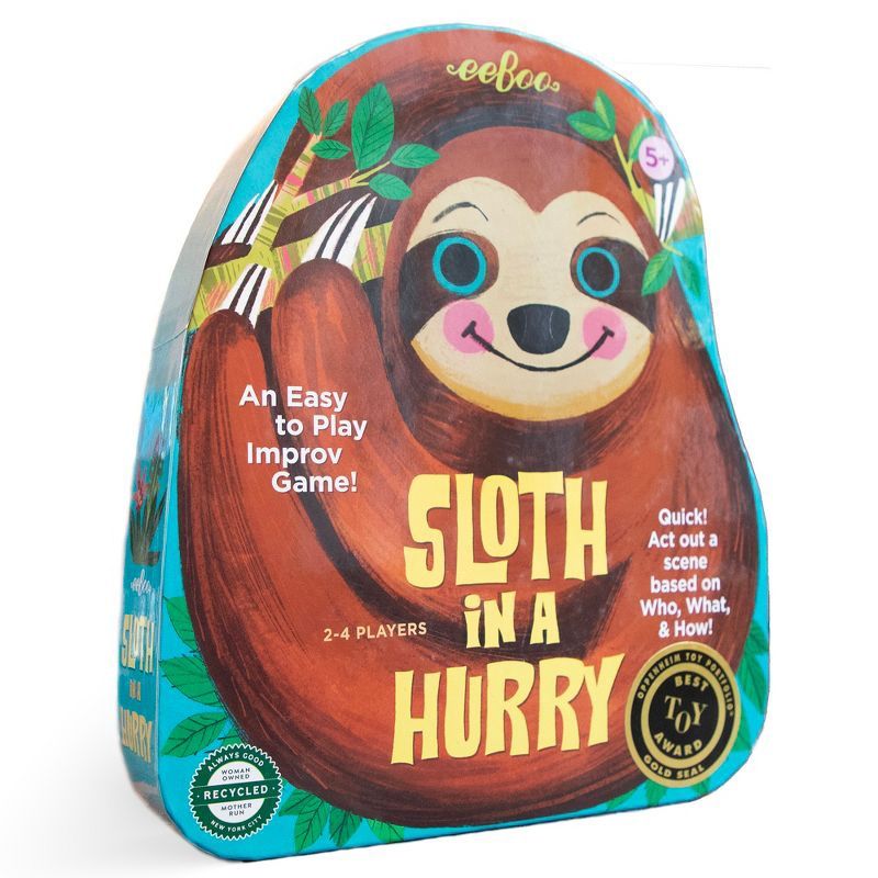 eeBoo Sloth in a Hurry Game - Box and Components​