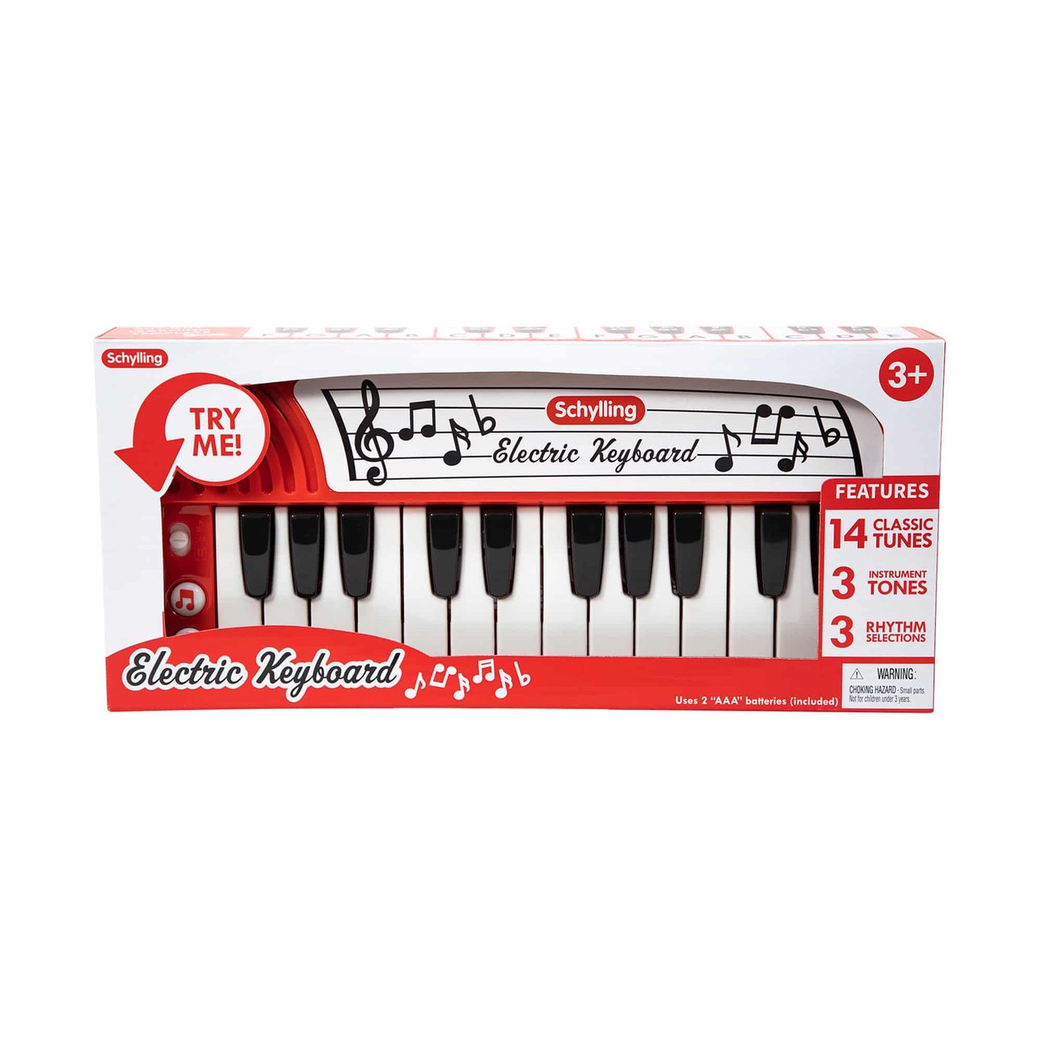 Schylling Electric Keyboard – 24-Key Musical Toy for Kids