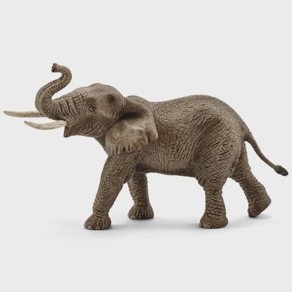 Schleich African Elephant Male figurine 14762 – hand-painted, lifelike wild animal toy for kids aged 3–8