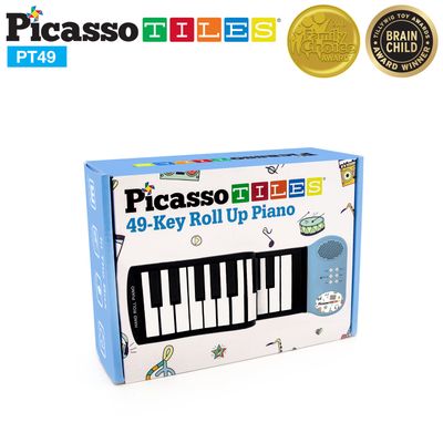 Picasso Tiles Roll-Up Piano Box of PicassoTiles piano