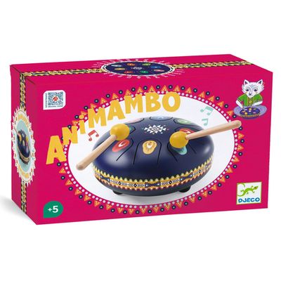 Vibrant Animambo drum design by Djeco​