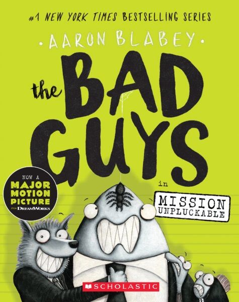 Cover of The Bad Guys Book 2 featuring the team in action-packed poses.