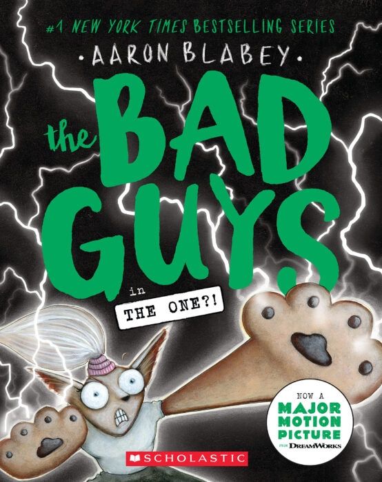 Cover of The Bad Guys Book 12 featuring the team amidst interdimensional chaos.