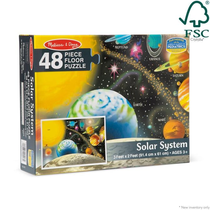 Melissa &amp; Doug solar system floor puzzle Box