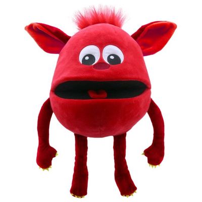 Baby Monsters: Red Monsters Puppet round red monster puppet