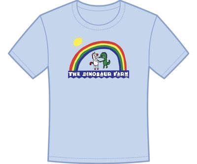 The Dinosaur Farm T-Shirt Unicorn and T-Rex