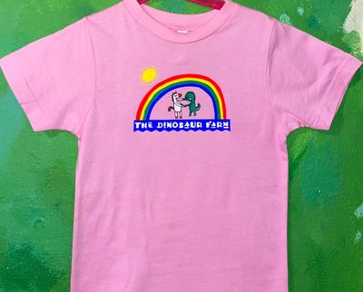 The Dinosaur Farm T-Shirt Unicorn and T-Rex