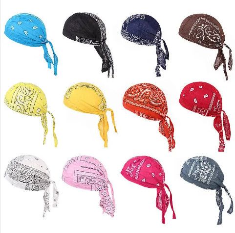 Biker Durag Paisley Bandana