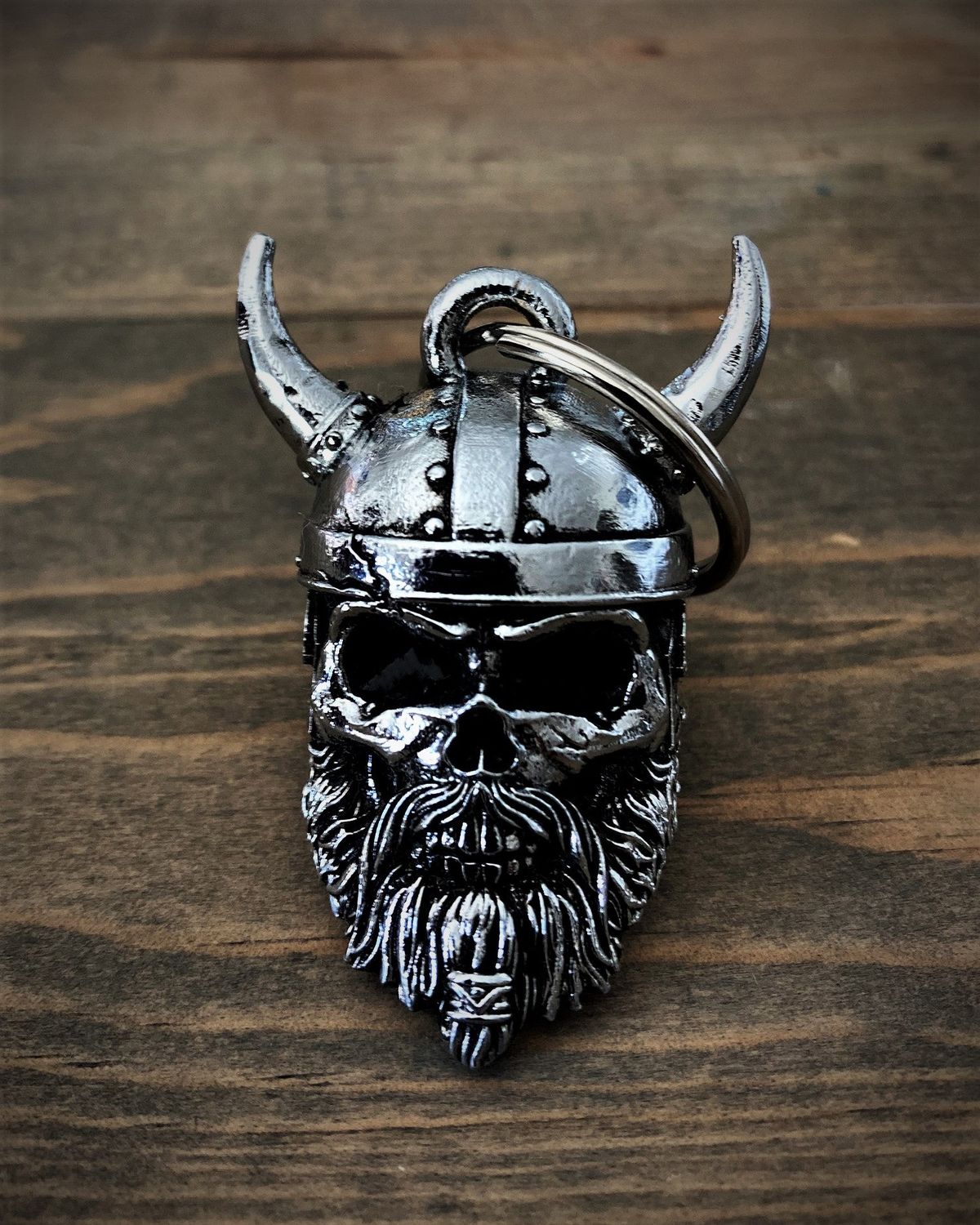 Motorcycle Bell - Skull Viking
