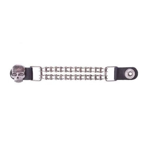 Chain Vest Extender - Skull Face