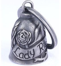 Motorcycle Bell - Vintage Lady Rider