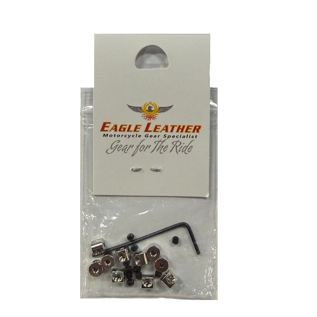 Eagle Leather Locking Pin Backs