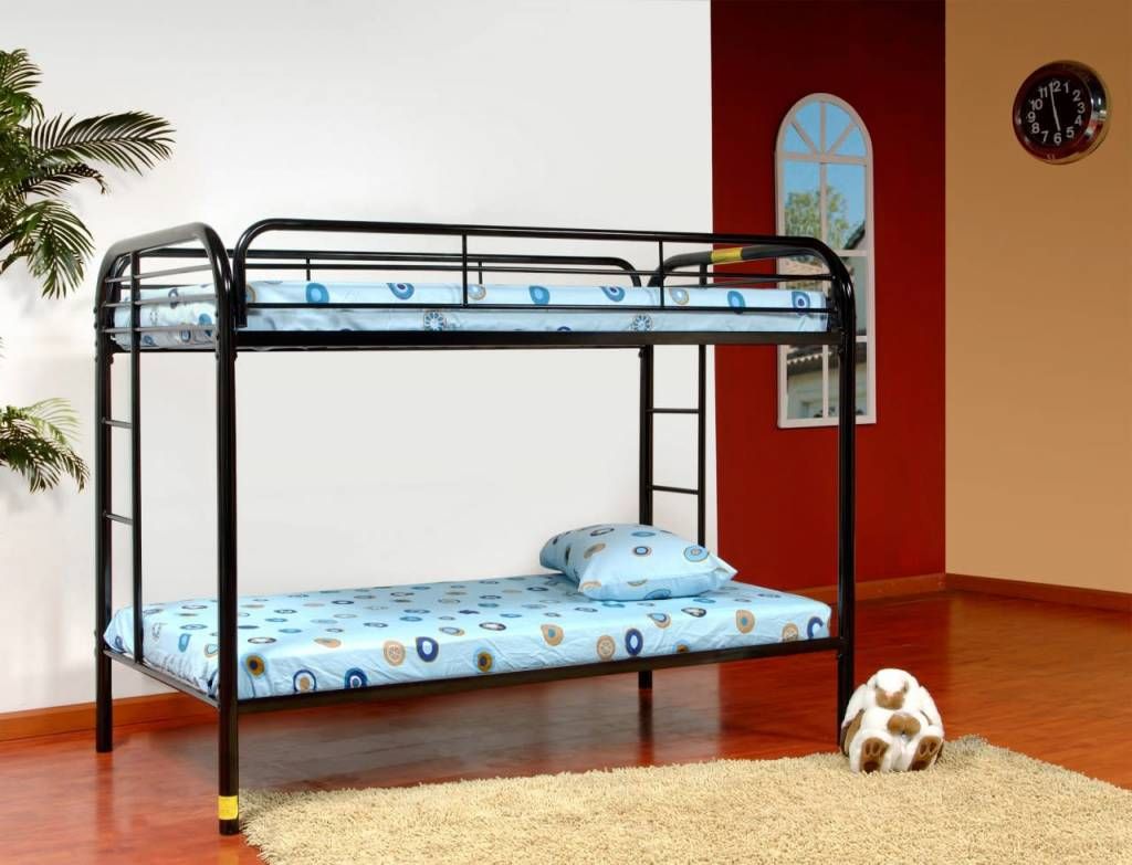 4501 Black Twin/Twin Bunk-Bed