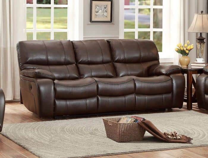 8480 Brown Power Sofa