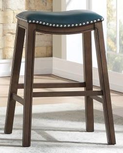 5682 29&quot; Green Bar Stool