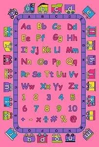 Paradise ABCD Fun Pink 5x7