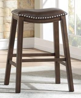 5682 29&quot; Brown Bar Stool