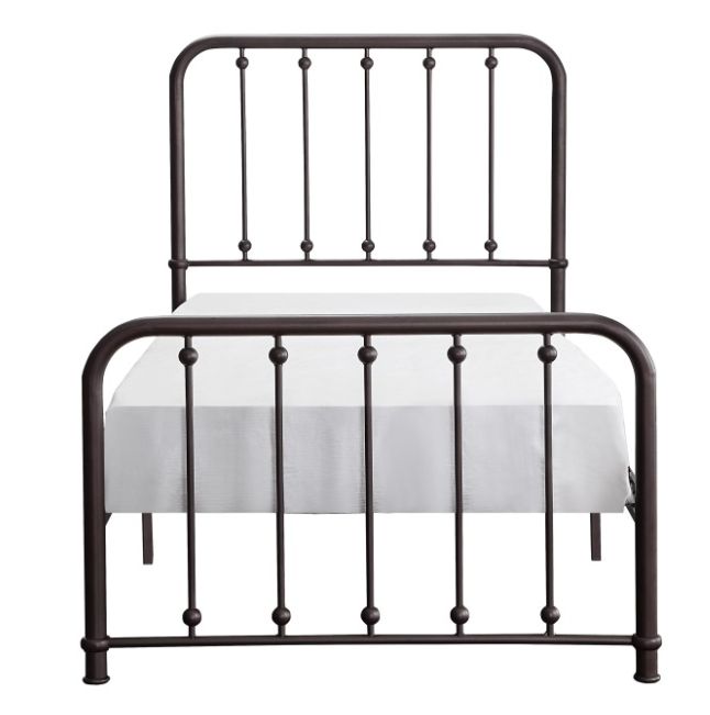 1638 Twin Metal Bed