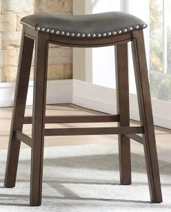 5682 29&quot; Grey Bar Stool