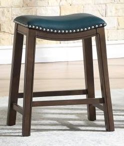 5682 24&quot; Green Bar Stool