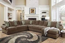 Memphis  &quot;Mocha&quot; Sectional