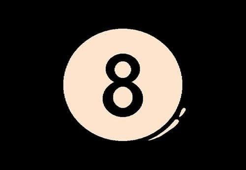 African Adventure 8 Ball 5x7