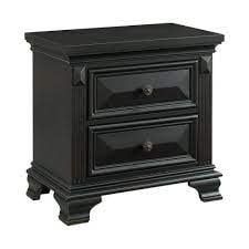 Calloway Black Nightstand