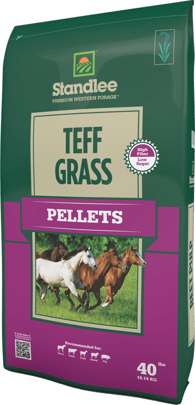 Equine-Standlee Teff Grass Pellets 40 LBS