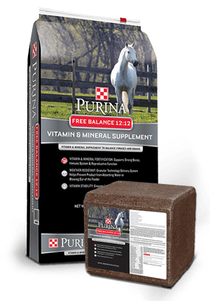Equine-Free Balance 12:12 Supplement Block 40Lbs