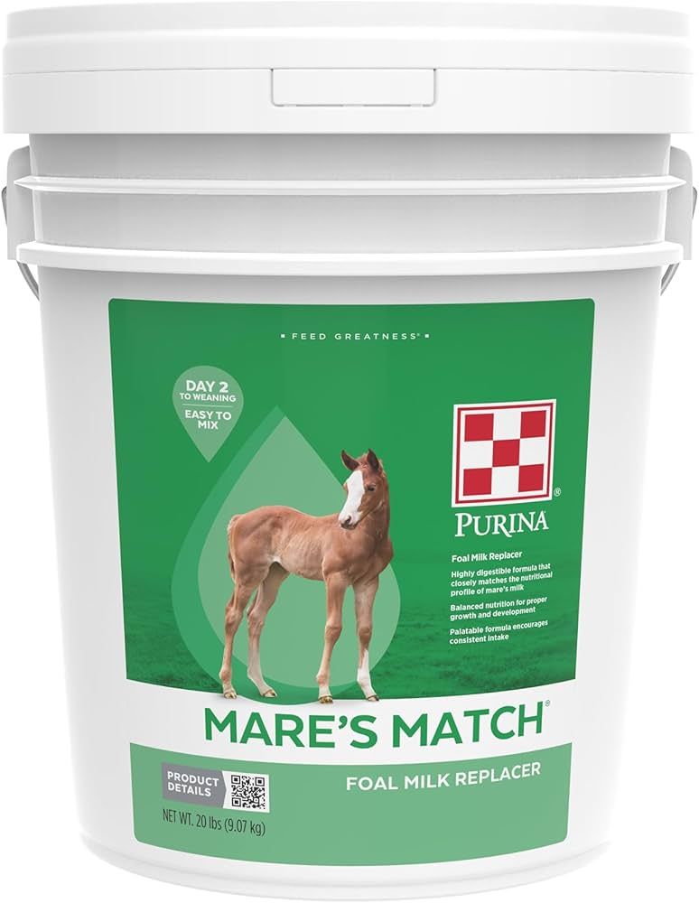 Mares Match Milk Replacer 20lb pail powder