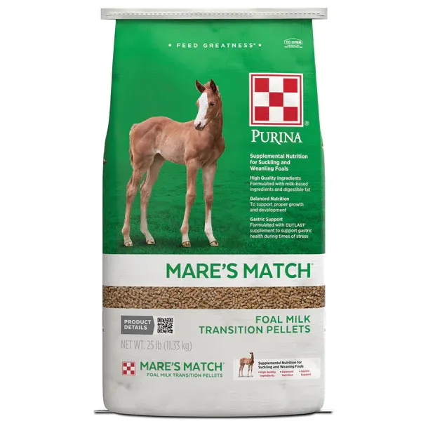 Purina Mares Match Milk Replacer 25 lbs. Pellets