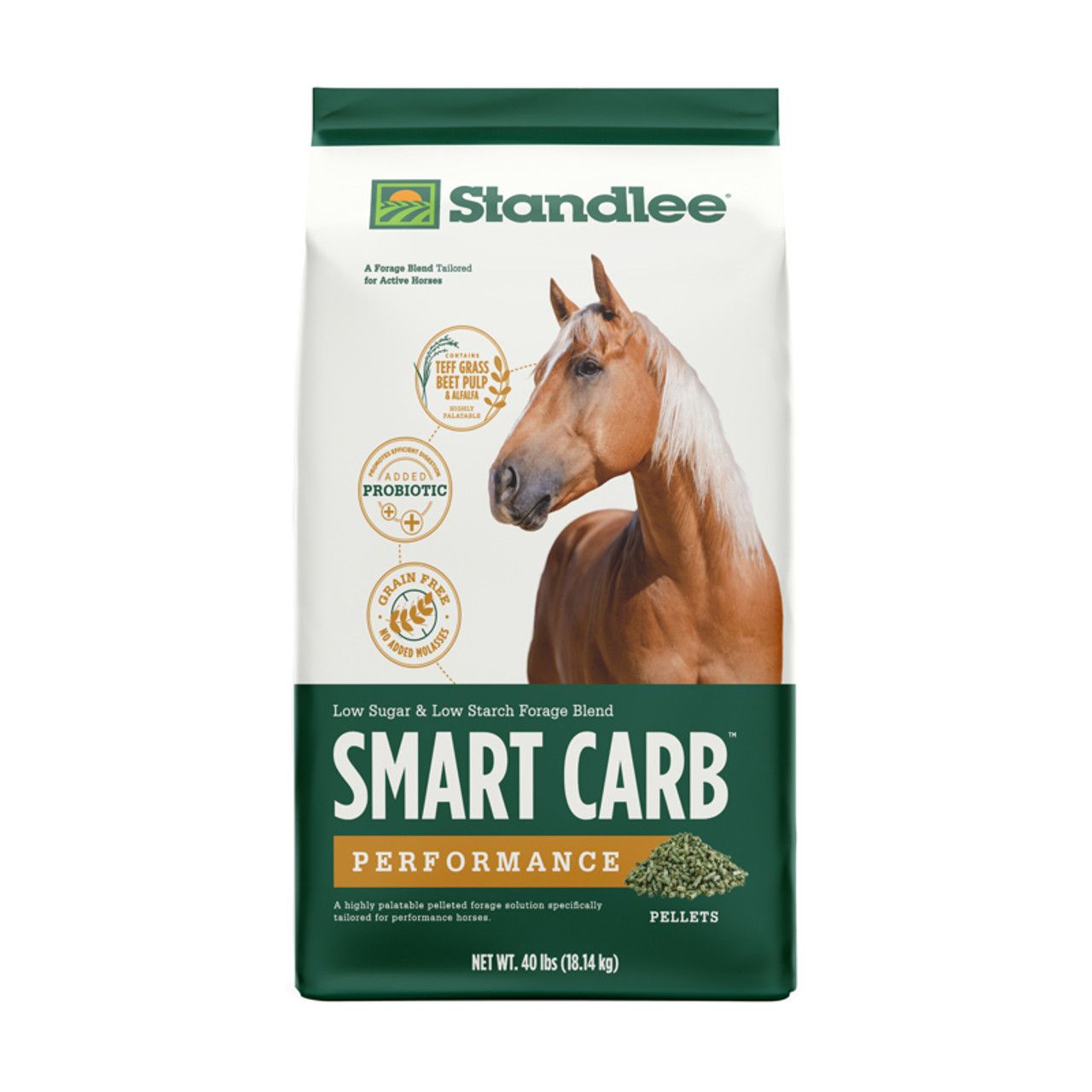 Equine-Standlee SmartCarb Performance Pellets 40lb