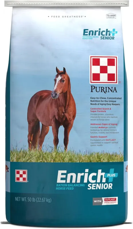 Equine - Enrich Plus Senior 50lb