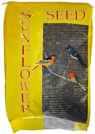 Bird Seed-Sunflower Sm Blk Oil 20#