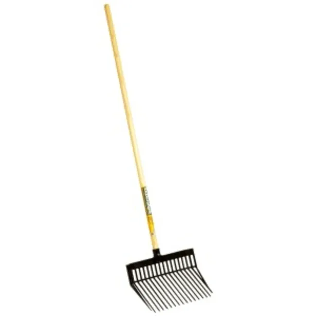 Dura Fork Wood Handle Black