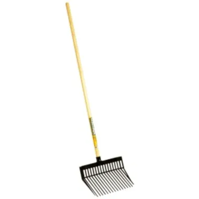 Dura Fork Wood Handle Black