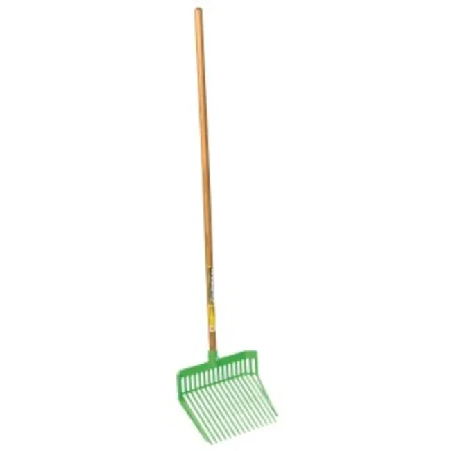Dura Fork Wood Handle Lime Green