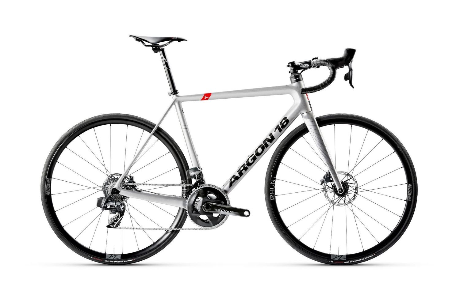 Argon 18 Gallium CS (INT) Rival eTap AXS, Color: Silver/Black Gloss, Size: XS