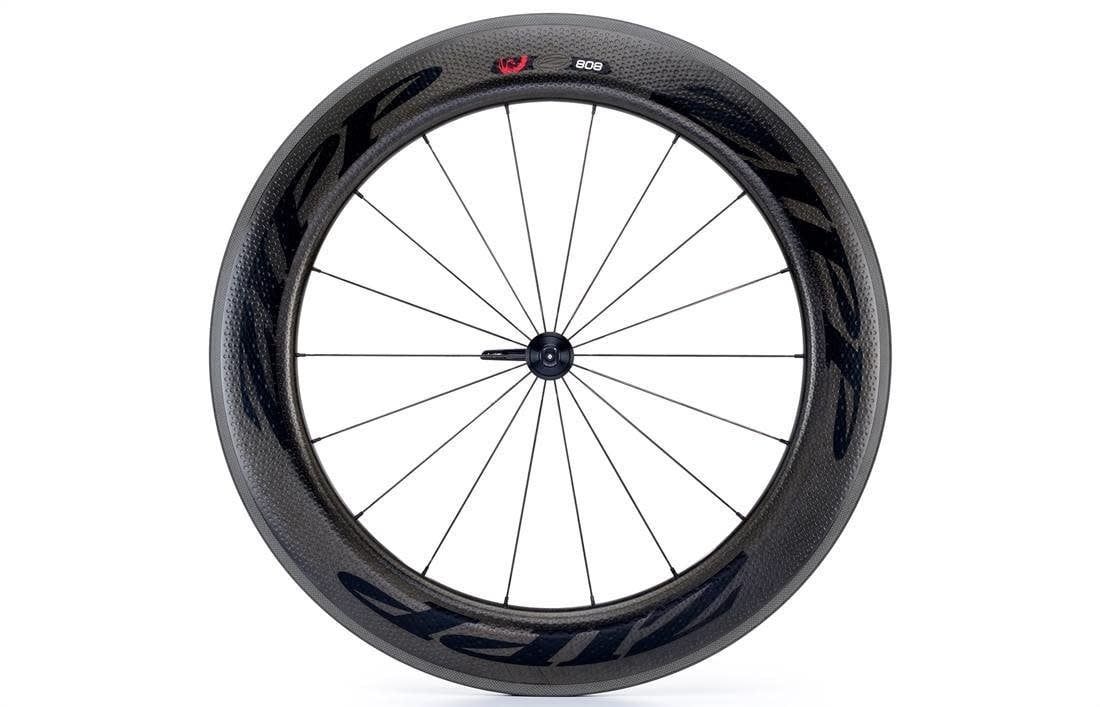 Zipp  808 Firecrest Clincher Wheel - Front 18H Black