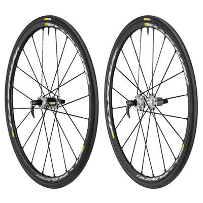 Mavic Ksyrium Pro Disc  Wheelset - (Shimano HG11, CL, QR/15mm)